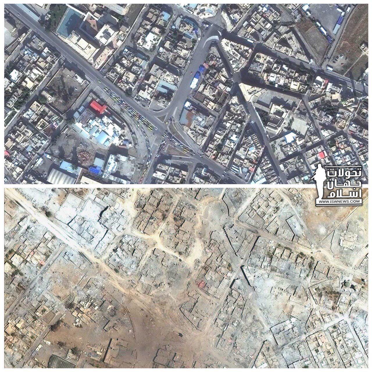 Destruction In Mosul ! Before & After War - Islamic World News