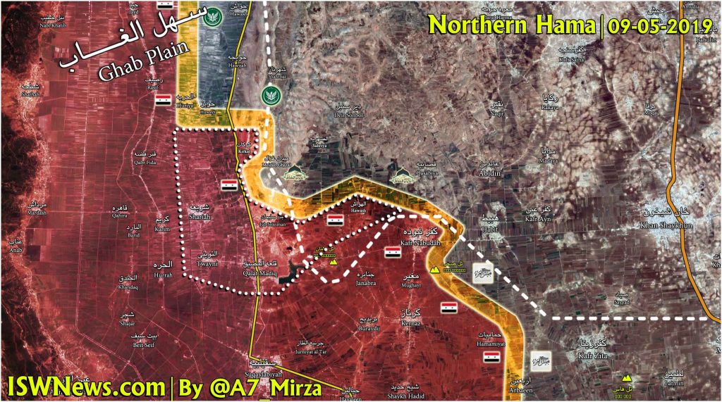 Strategic City of Qalaat Madiq Is Liberated in North of Hama + Map ...