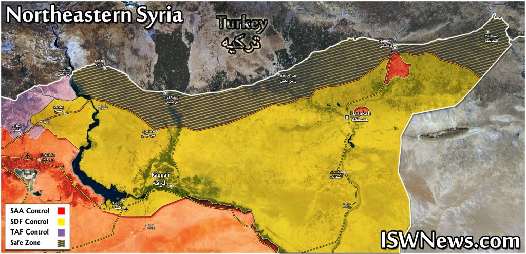 Syrian Government Strongly Condemned the US-Turkish 'Safe Zone' in ...