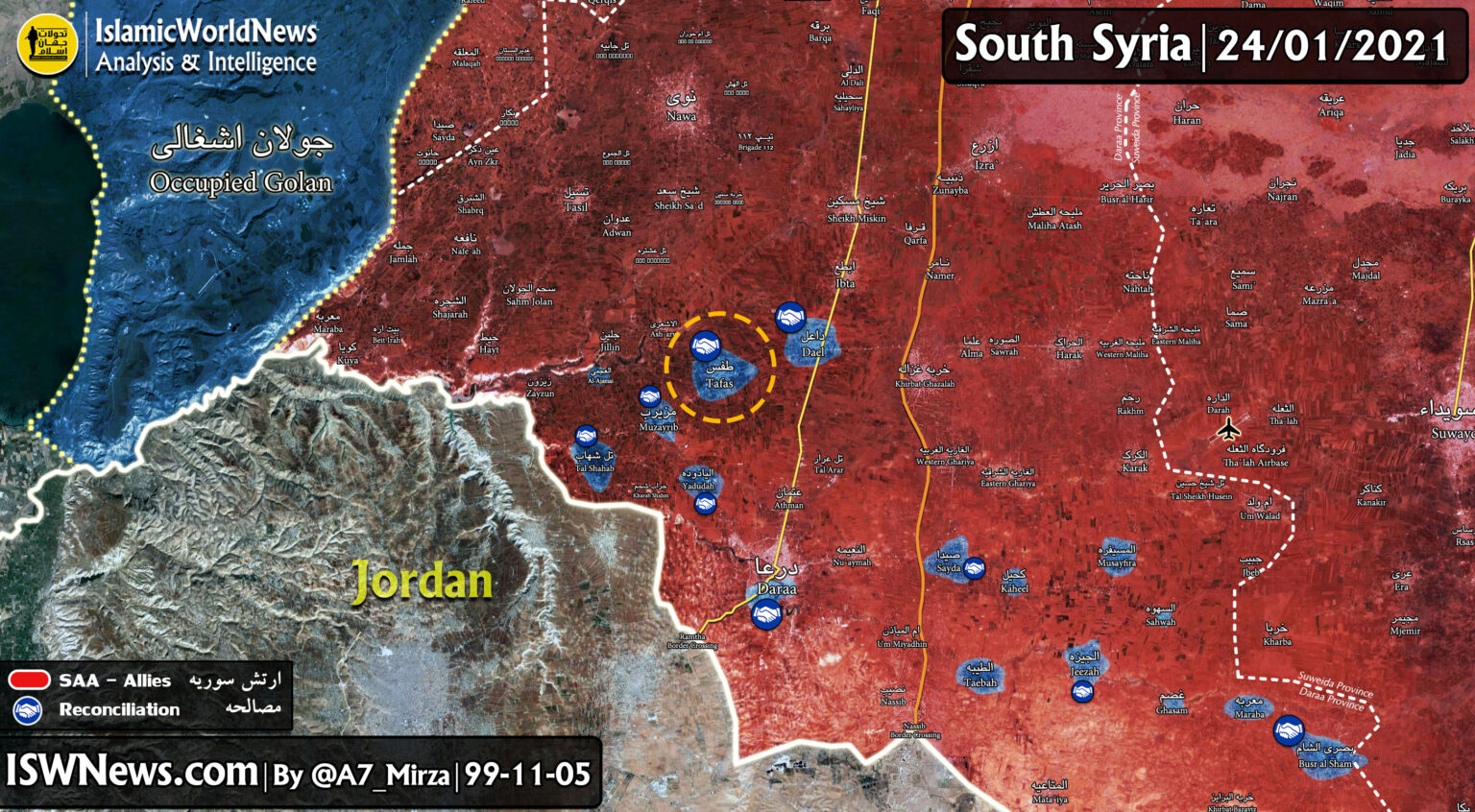 Syrian Army enters the town of Tafas - Islamic World News