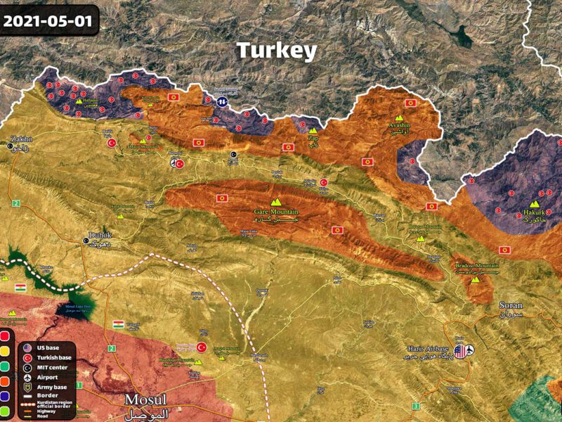 Northern Iraq map