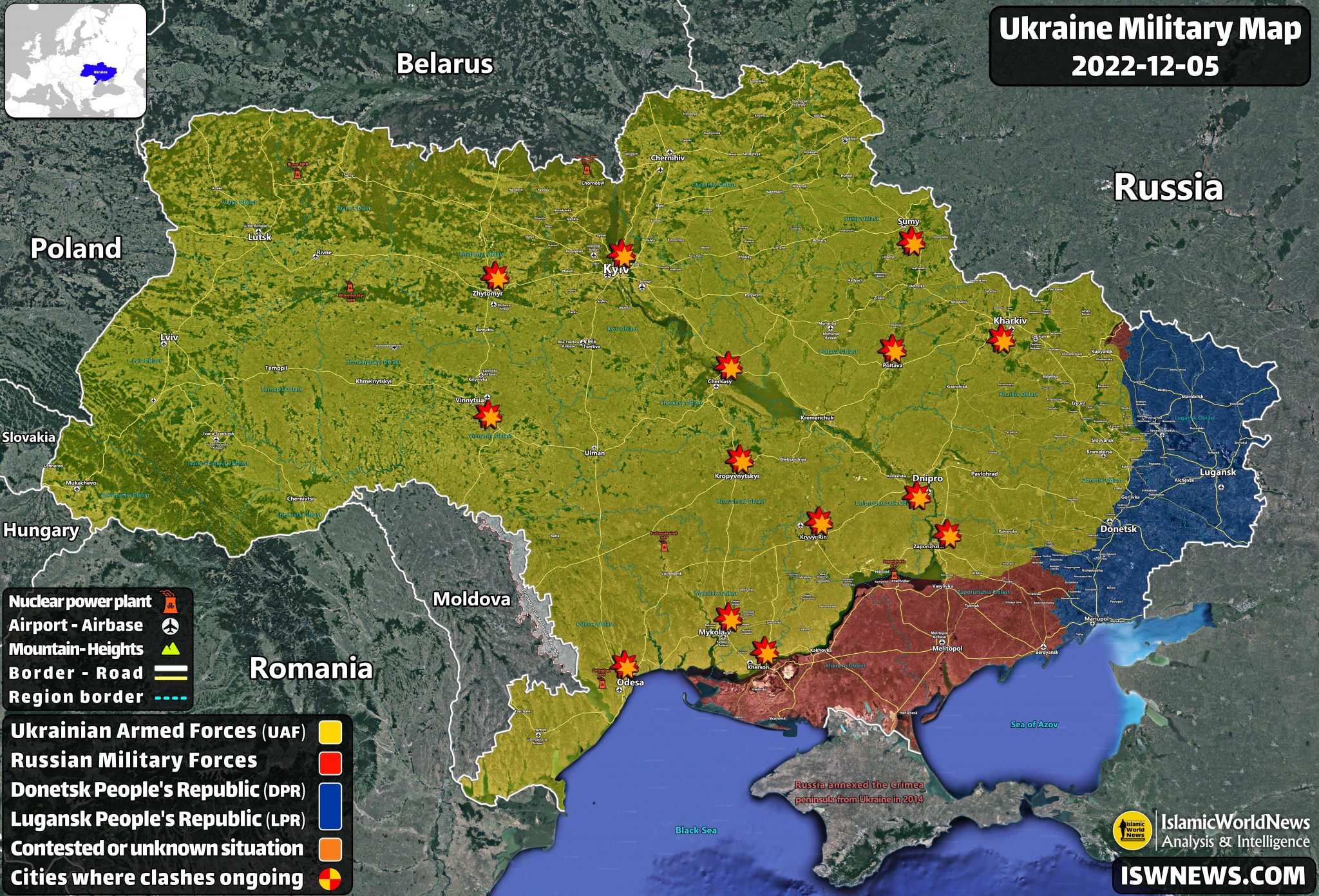 Карта боевых действий на украине на сегодня гугл мапс