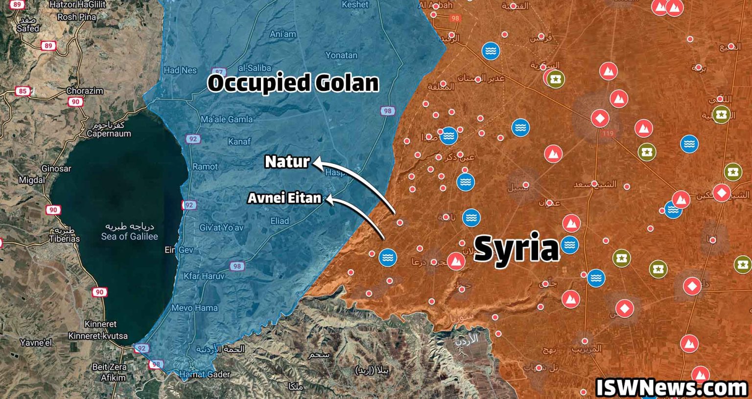 Rocket Attacks From Syrian Territory To Occupied Golan; Israel ...