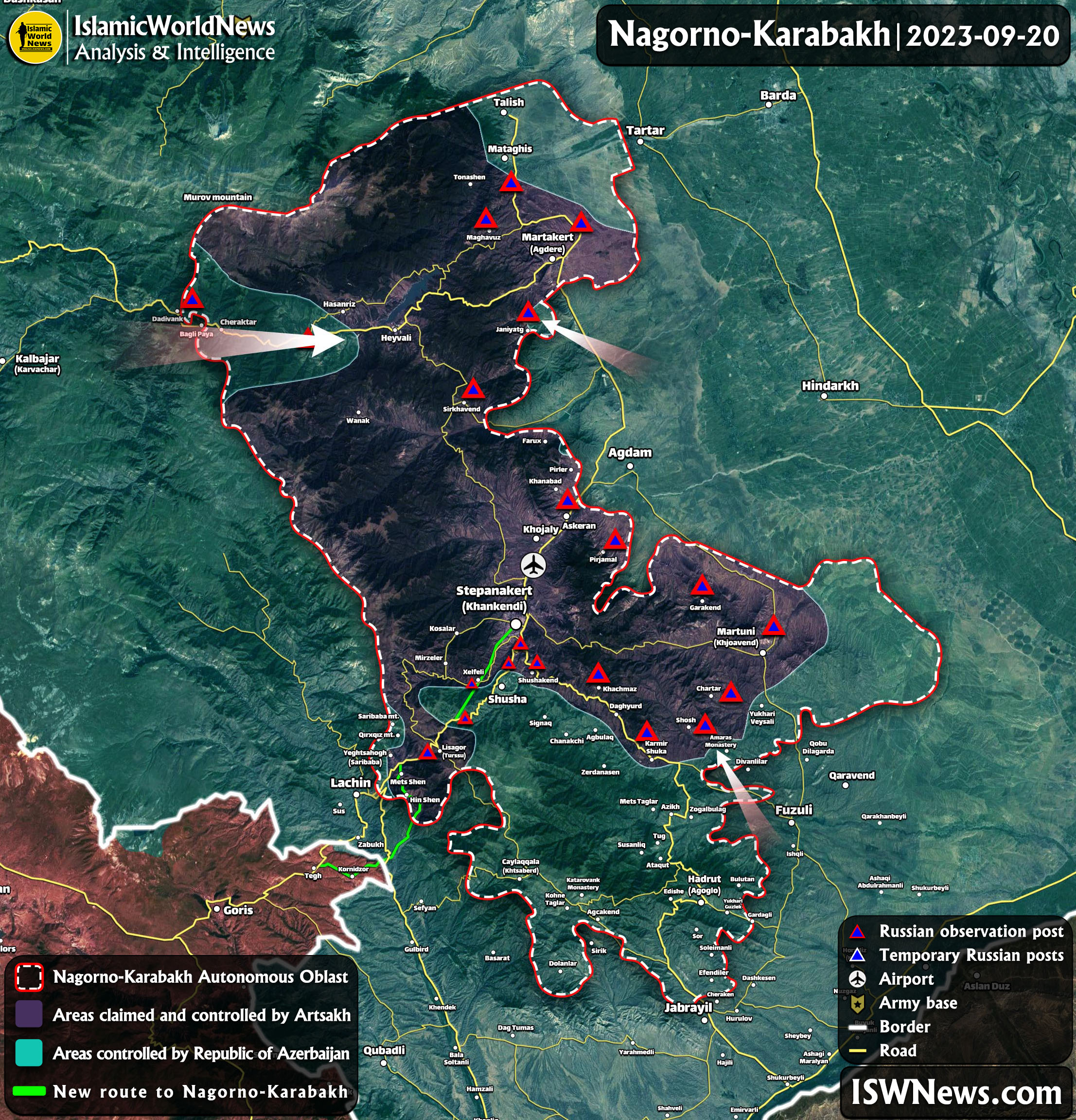 2023 Azerbaijani offensive in Nagorno-Karabakh - Wikipedia