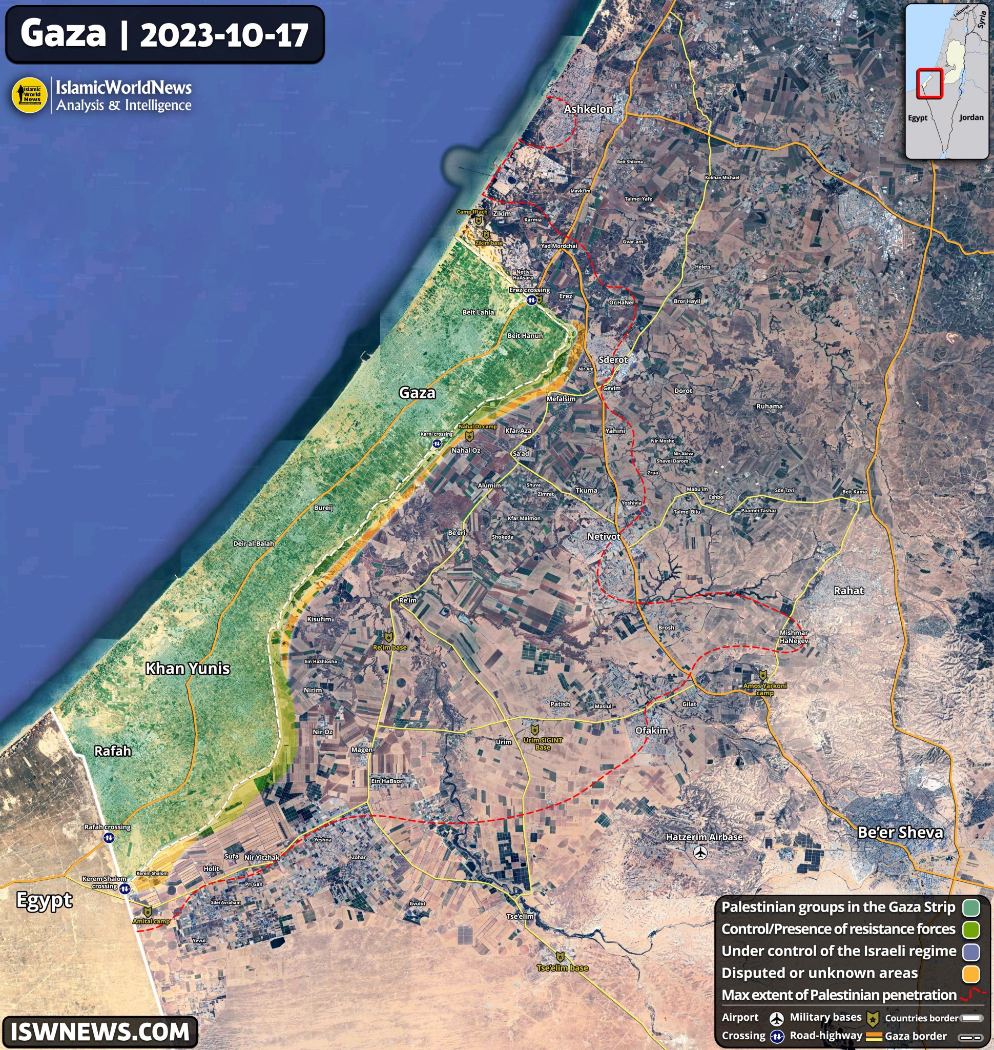 Palestine Maps 2023