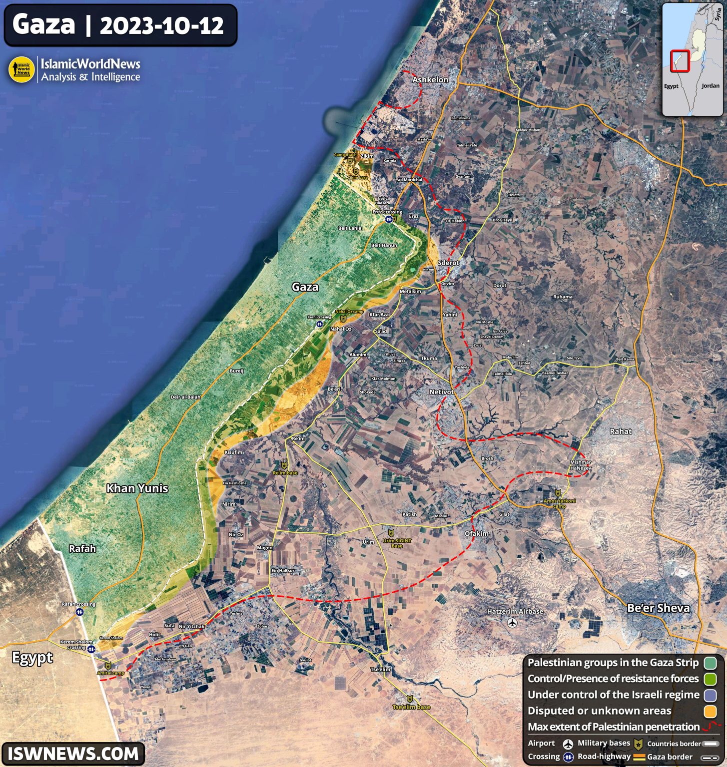 6 Palestine Gaza Map En 12oc23 1455x1536 