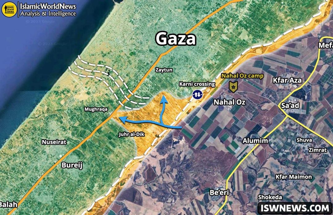 Latest Military Developments Of Gaza And Palestine, 30 October 2023 ...